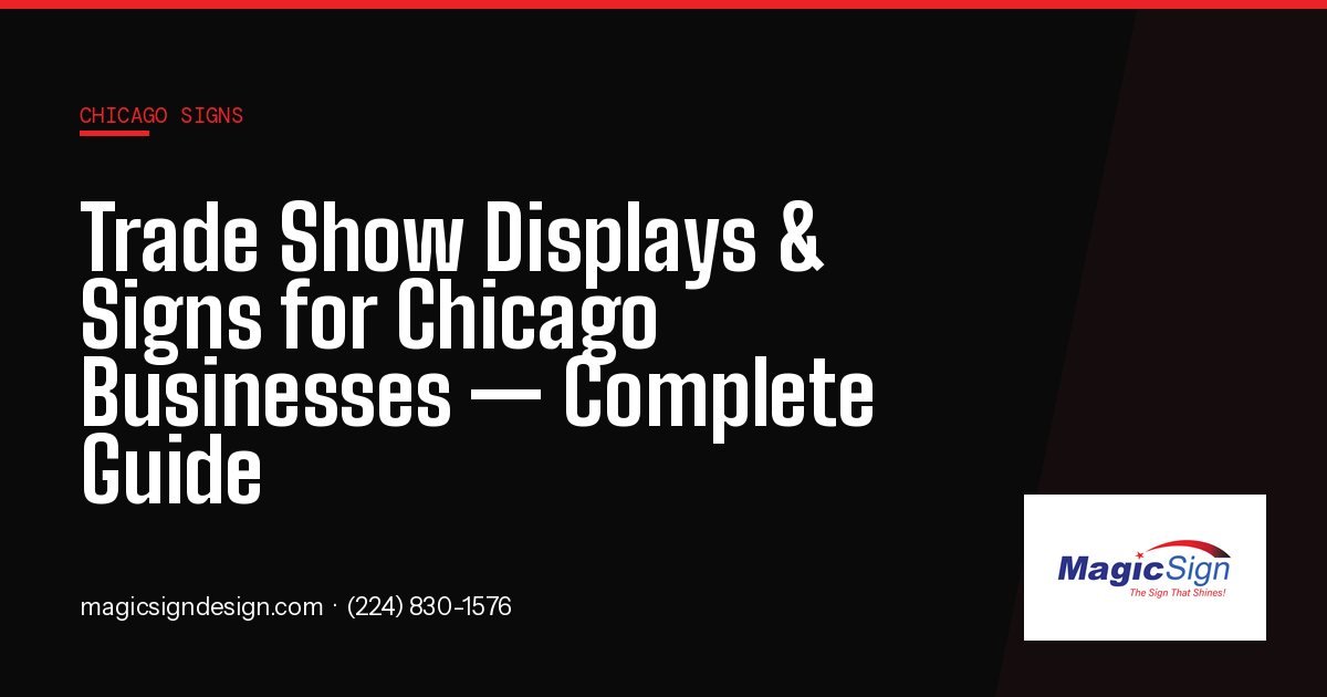 Custom branded trade show booth display at McCormick Place Chicago