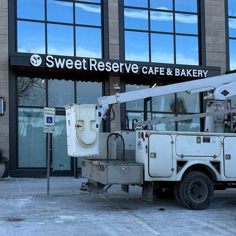 Sweet Reserve Cafe & Bakery — Channel Letters — Magic Sign Design Chicago