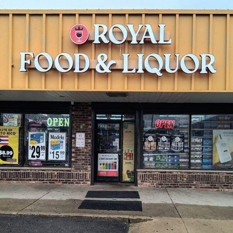 Royal Food & Liquor — Channel Letters — Magic Sign Design Chicago